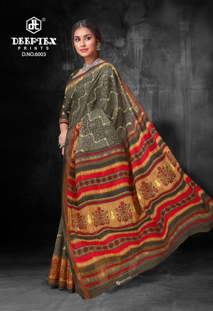 Prime Time Vol 6 By Deeptex Daily Wear Sarees Catalog